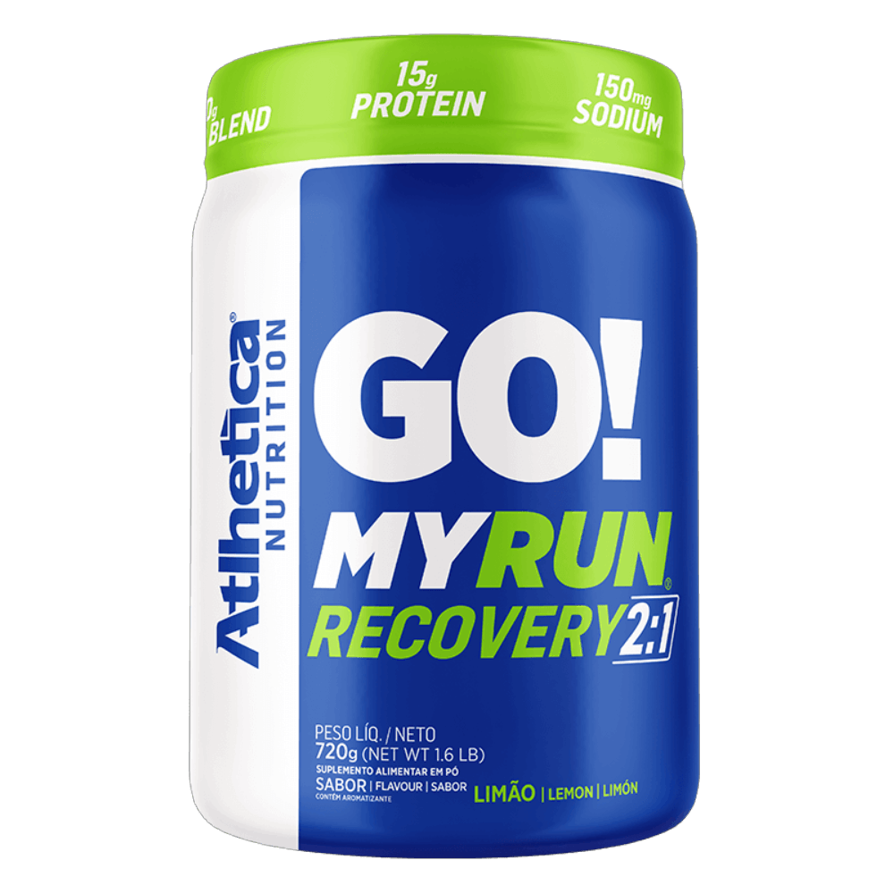 Go! My Run Recovery Atlhetica Nutrition 2:1 Limão 720g