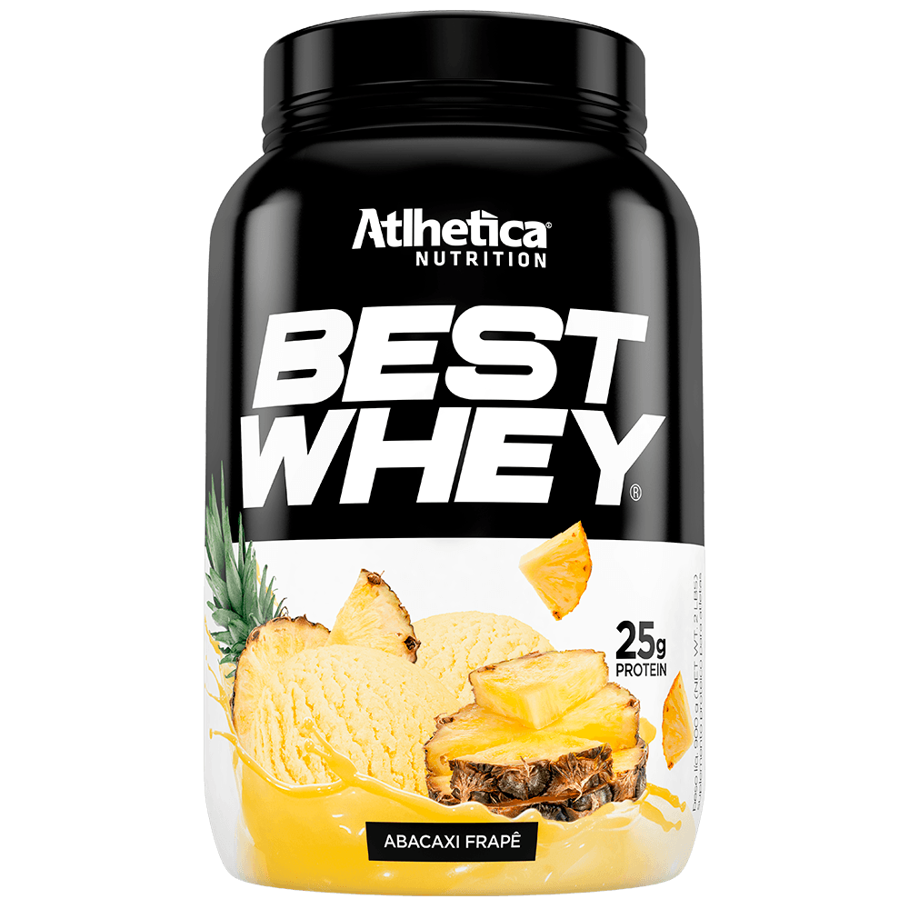 Best Whey Protein Abacaxi Frapê Atlhetica Nutrition 900g