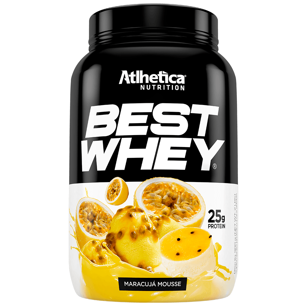 Best Whey Protein Atlhetica Nutrition Maracujá Mousse 900g