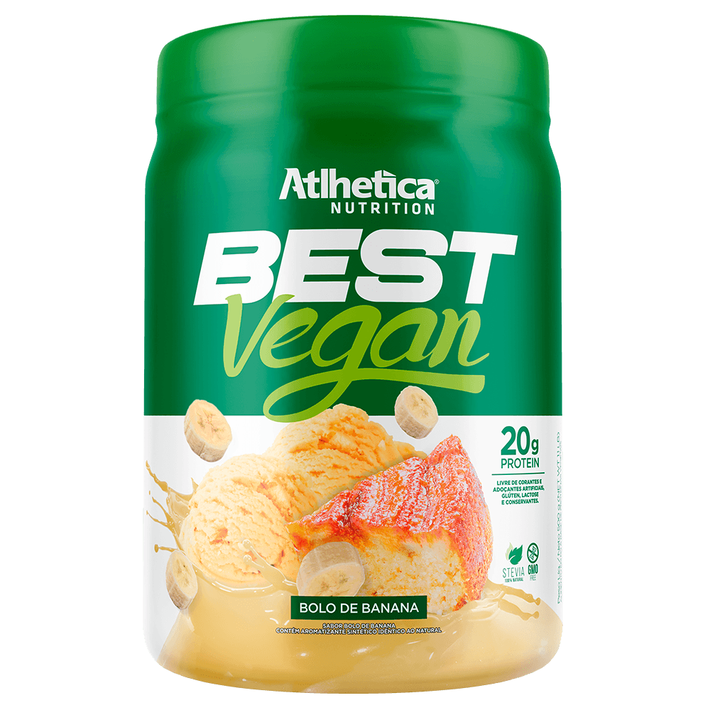 Best Vegan Protein Atlhetica Nutrition Bolo De Banana 500g