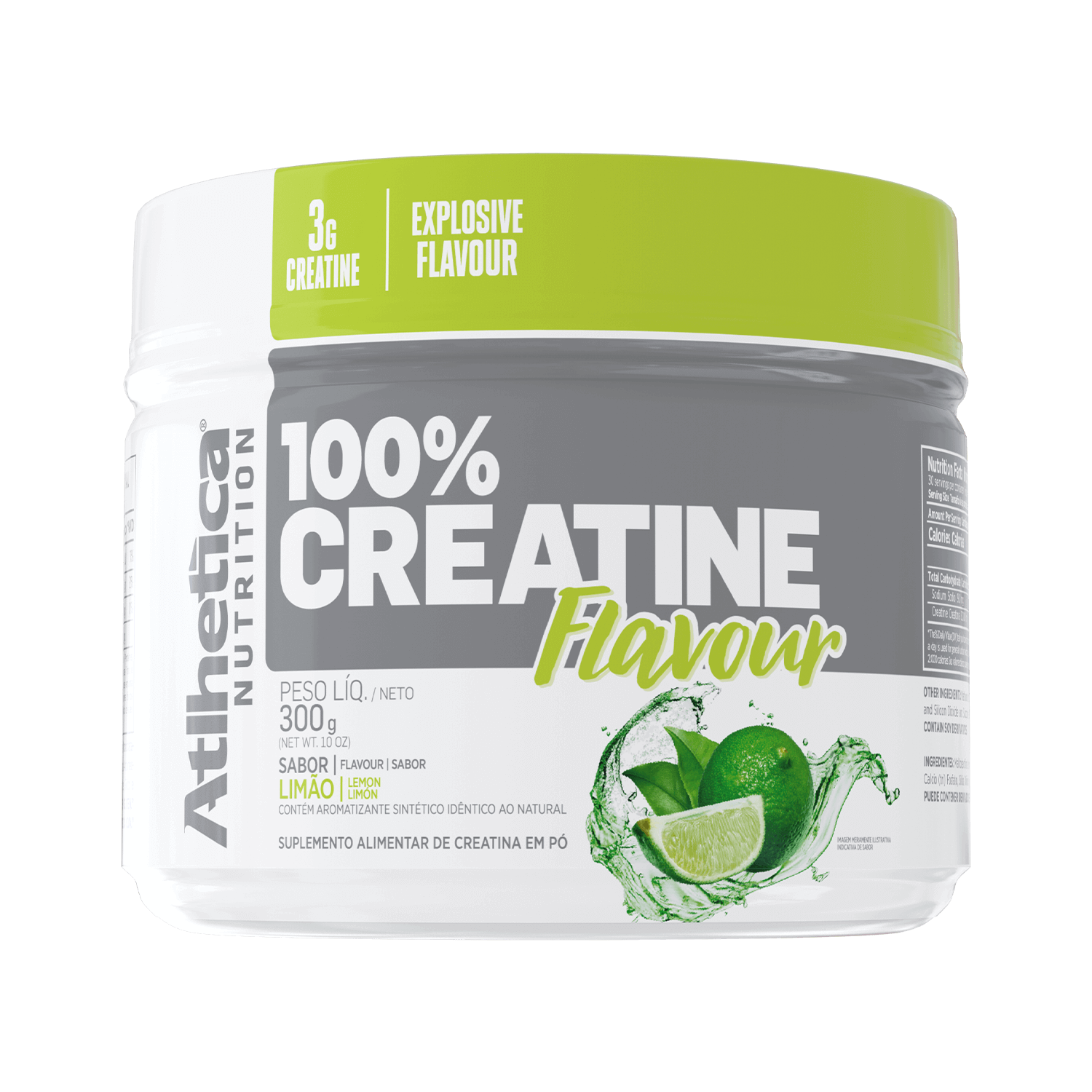 100% Creatine Flavour Limão 300g
