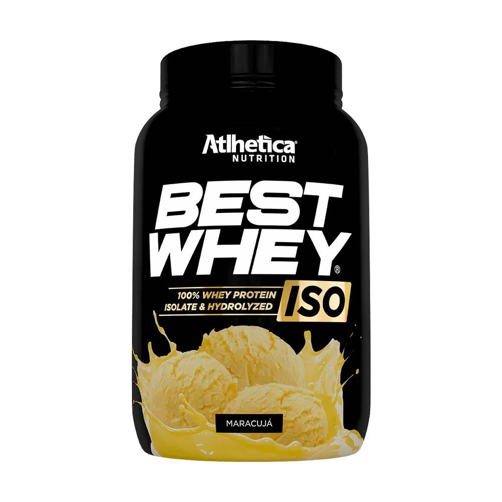 Suplemento Alimentar Best Whey Iso Protein Maracujá Atlhetica Nutrition 900g
