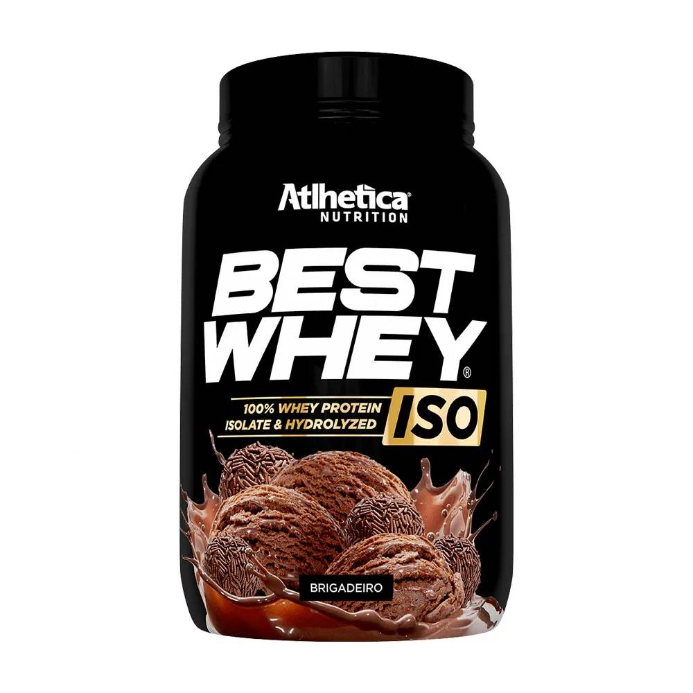 Suplemento Alimentar Best Whey Iso Protein Brigadeiro Atlhetica Nutrition 900g