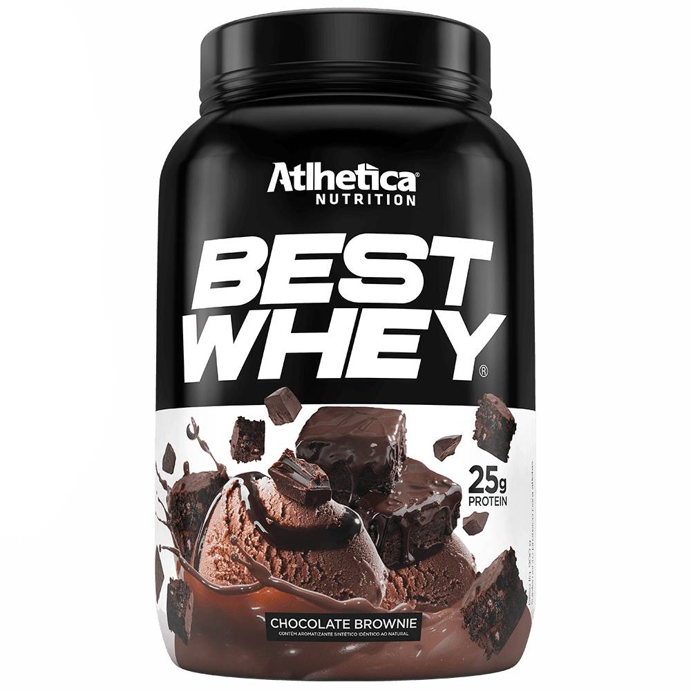 Best Whey Protein Atlhetica Nutrition Brownie Chocolate 900g