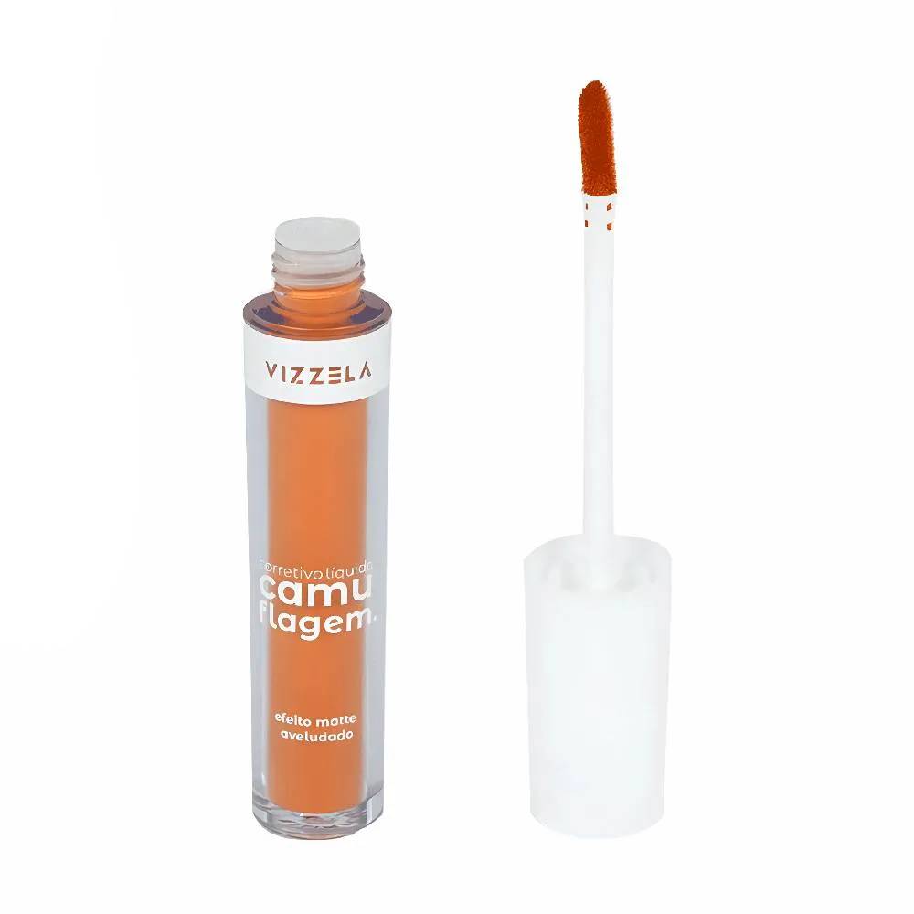 Corretivo Camuflagem Vizzela Laranja 7g