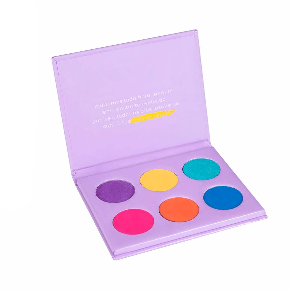 Paleta De Sombras Vizzela Seja Sua Melhor Versão