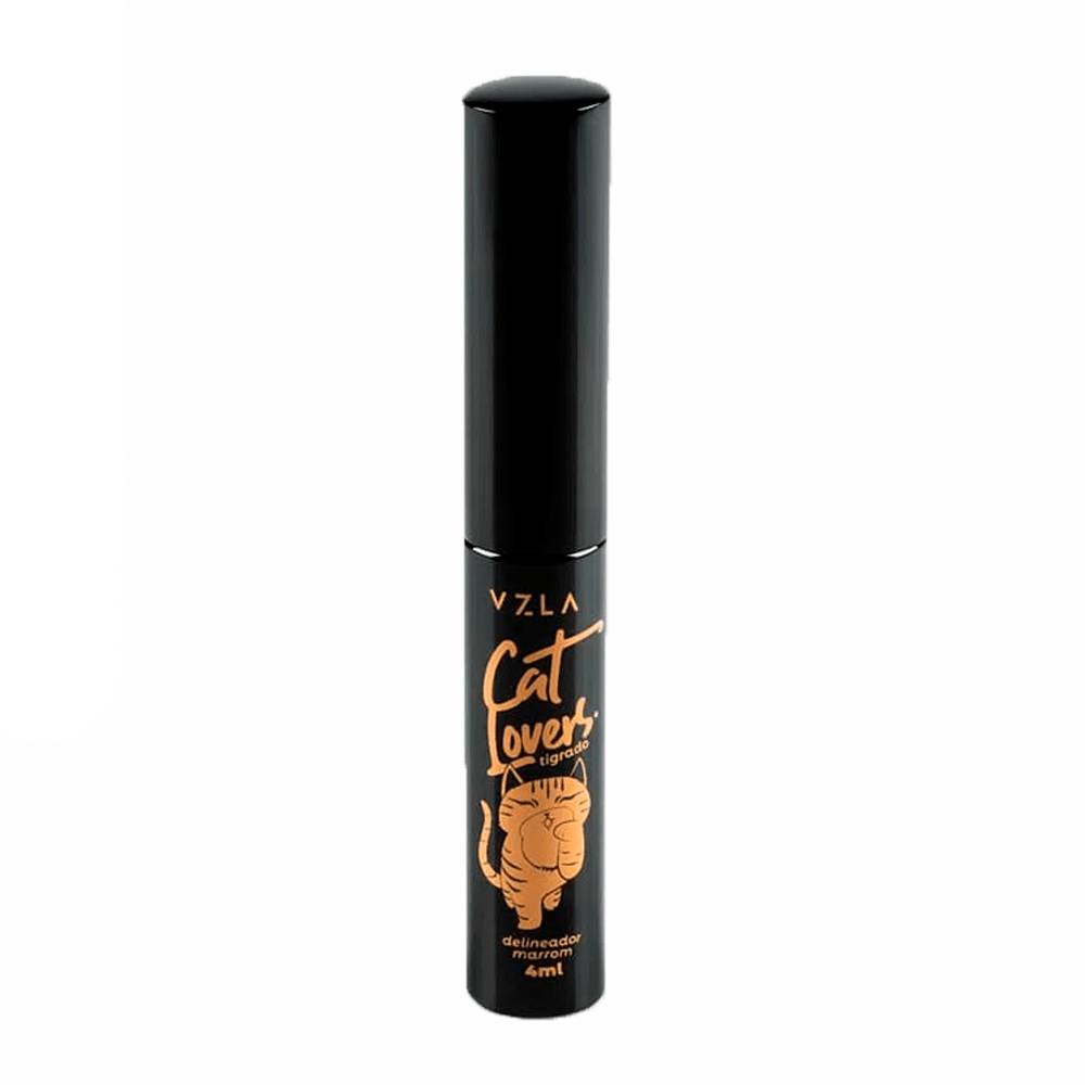 Delineador Marrom Cat Lovers Vizzela 4ml