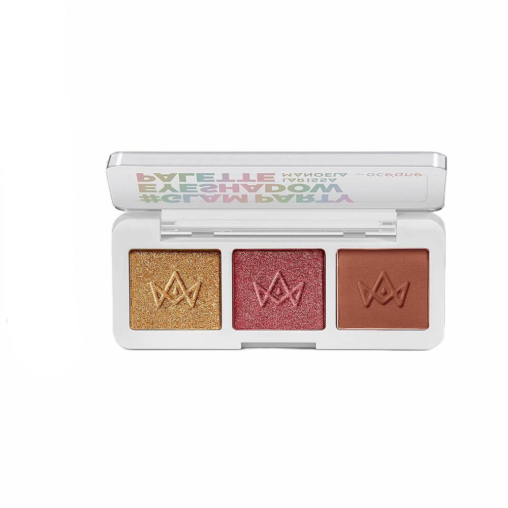 Paleta De Sombras Larissa Manoela By Océane Glam Party Eyeshadow 4,4g
