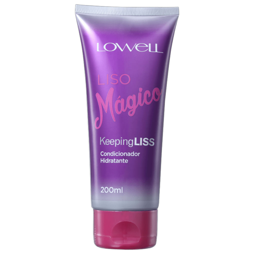 Shampoo Lowell Keeping Liss Liso Mágico 240Ml