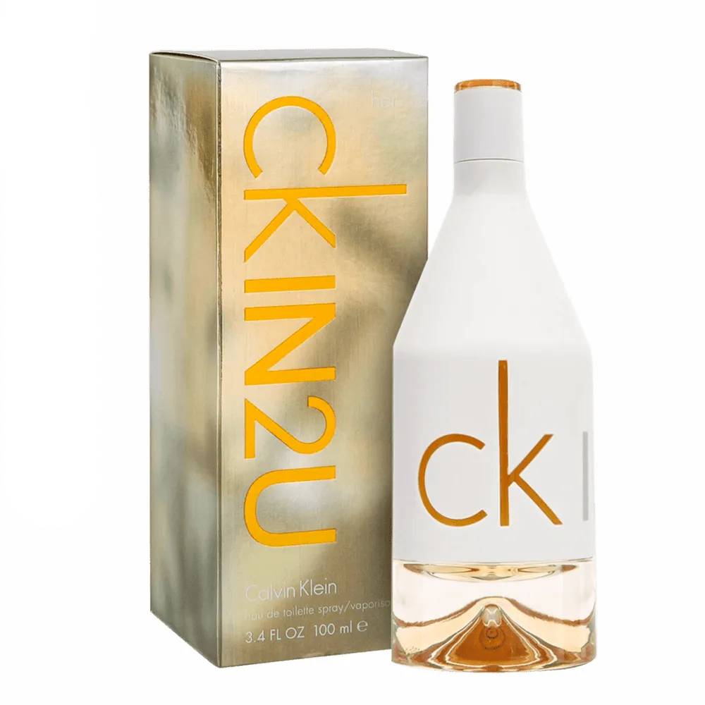 Calvin Klein CK in2U For Her Eau de Toilette Perfume Feminino 100 ml