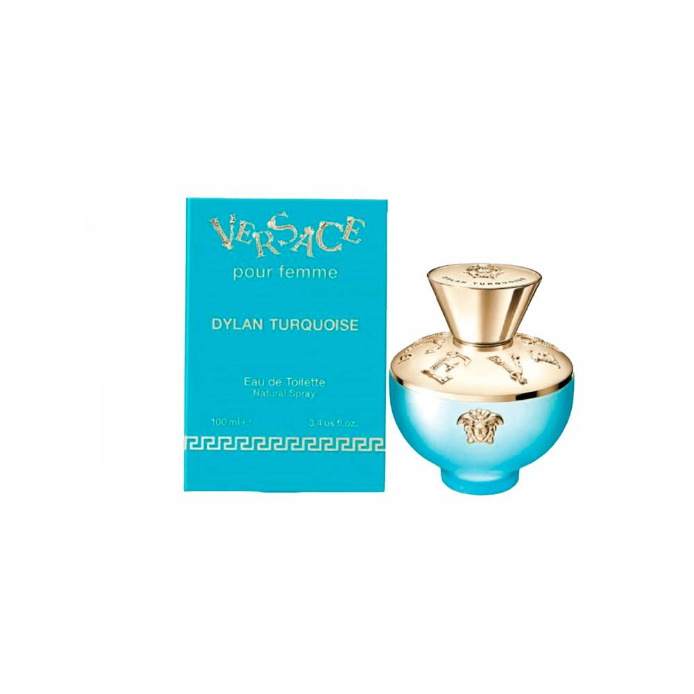 Versace Pour Femme Dylan Turquoise Eau De Toilette Perfume Feminino 100Ml