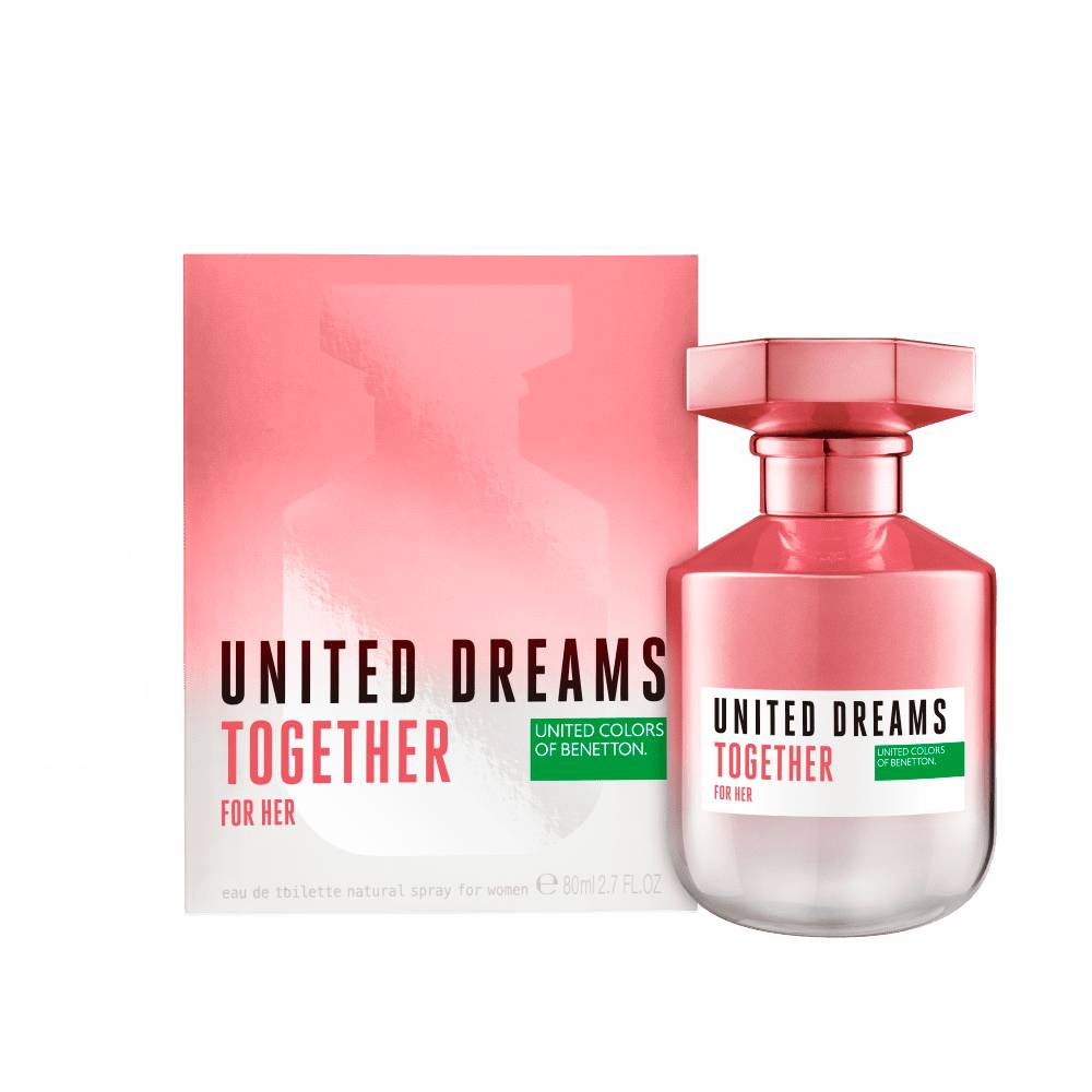 Benetton United Dreams Together Eau De Toilette Perfume Feminino 80ml