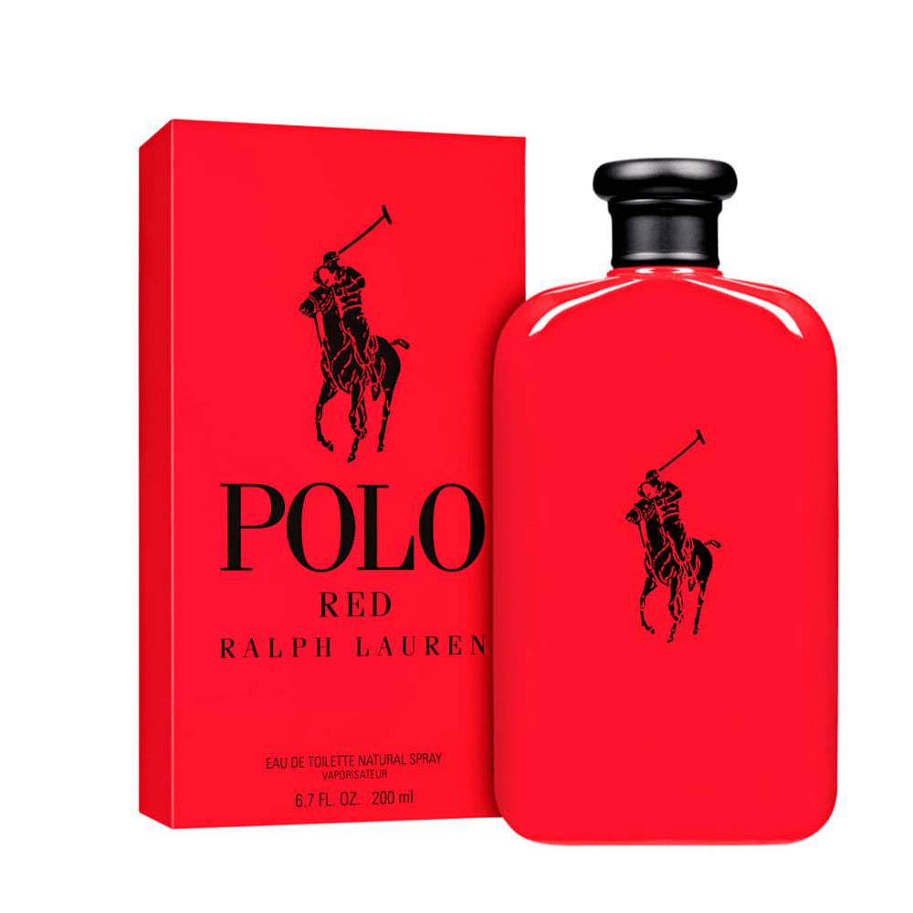 Ralph Lauren Polo Red Eau De Toilette Perfume Masculino 200 Ml