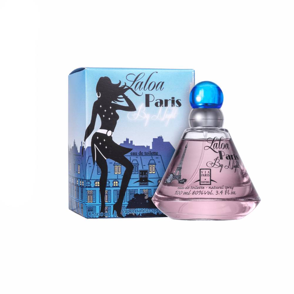 Via Paris Laloa Paris by Night Eau De Toilette Perfume Feminino 100Ml