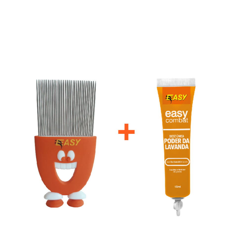 Kit Bisnaga Dose Única + Pente Toy