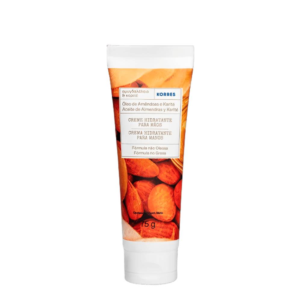 Creme Para Mãos Korres Óleo de Amêndoa e Manteiga de Karitê 75ml
