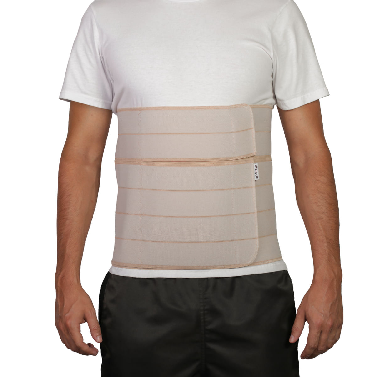 Cinta Abdominal com Fechamento Duplo Mercur BC 02082-30C140