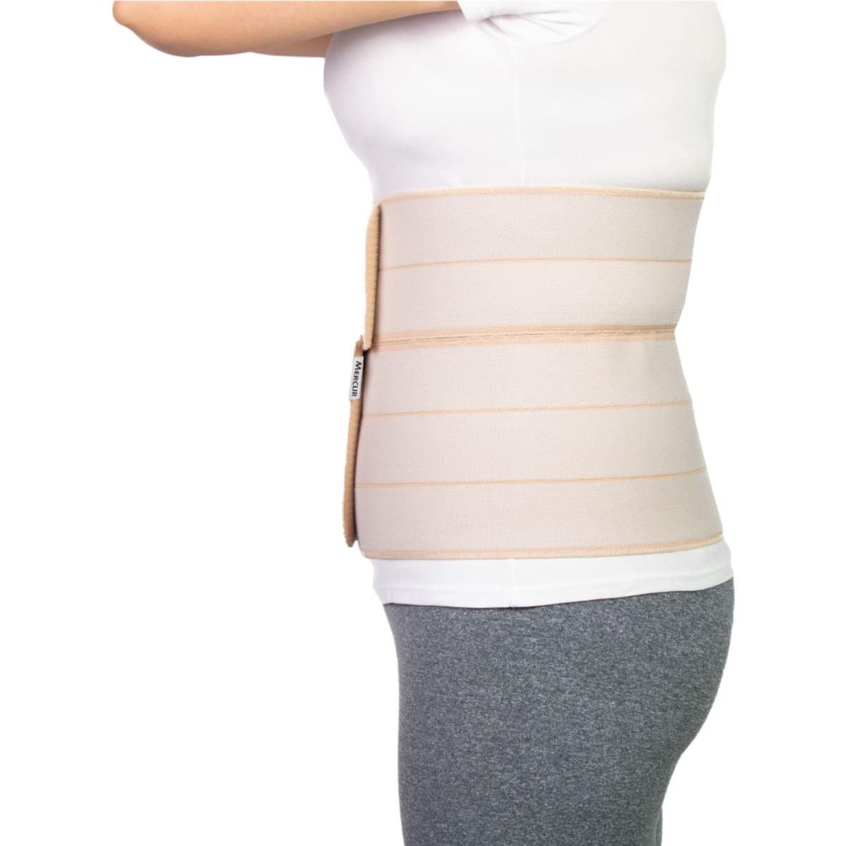 Cinta Abdominal com Fechamento Duplo Mercur BC 0082-25C120