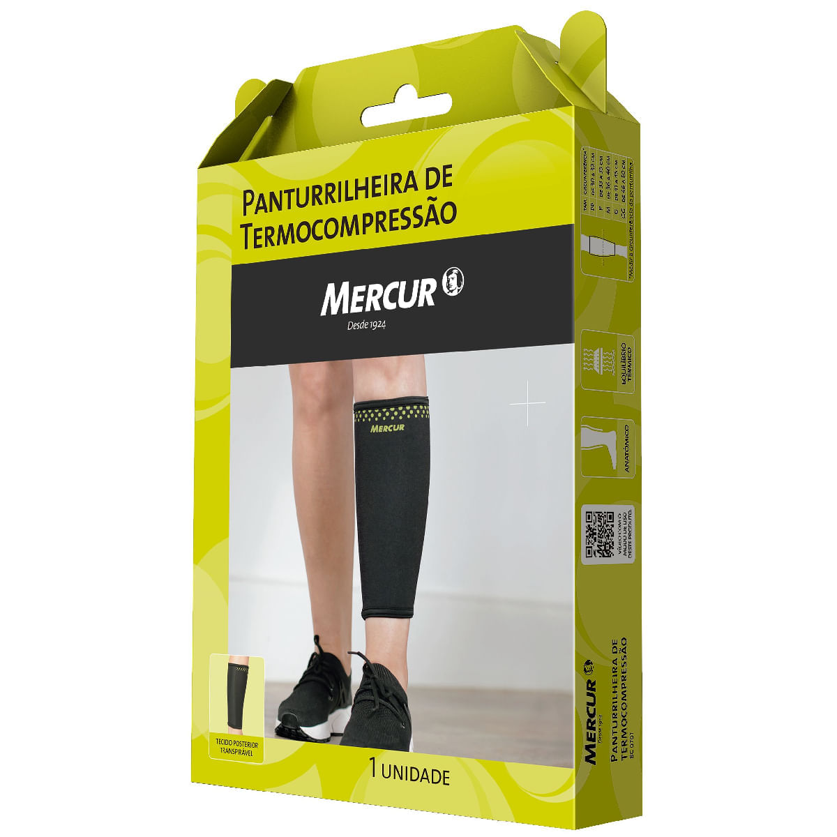 Panturrilheira de Termocompressão Mercur - Tamanho M