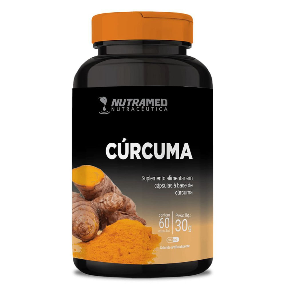 Suplemento Alimentar Cúrcuma 60 Cápsulas