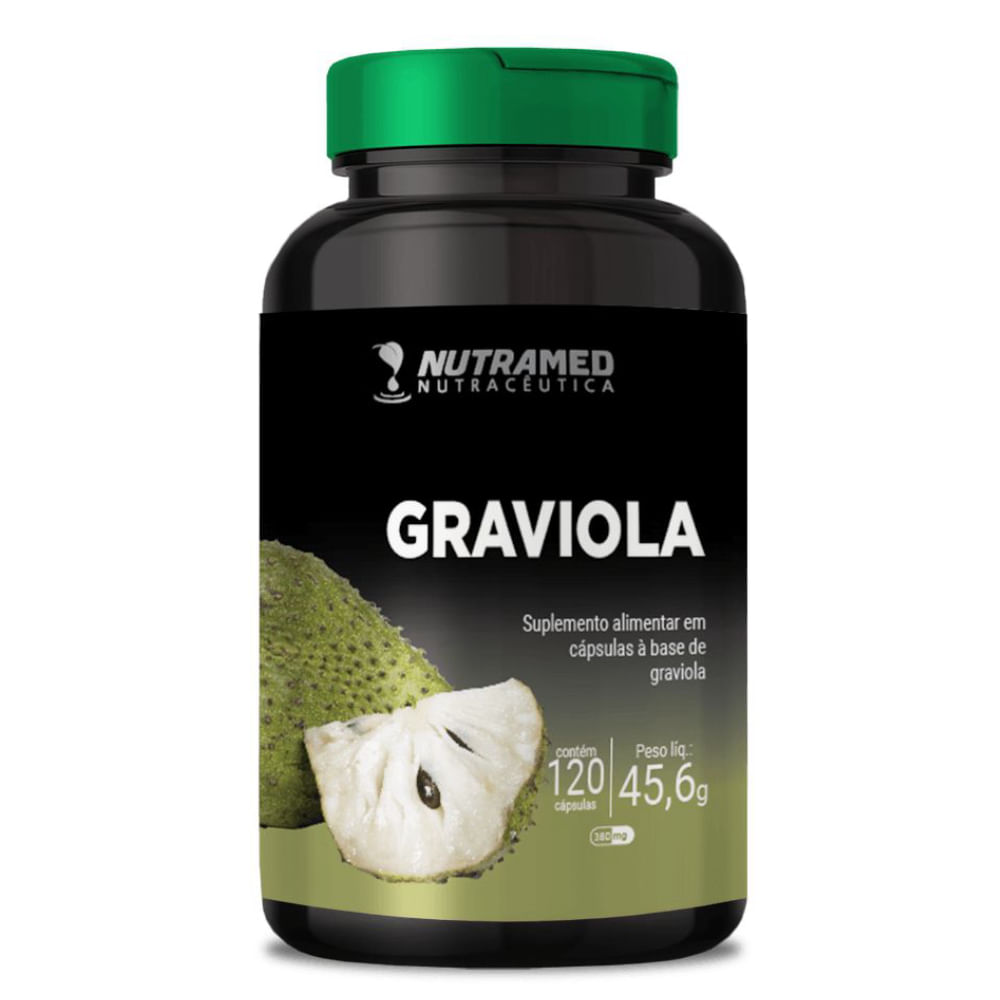Suplemento Alimentar Graviola 120 Cápsulas