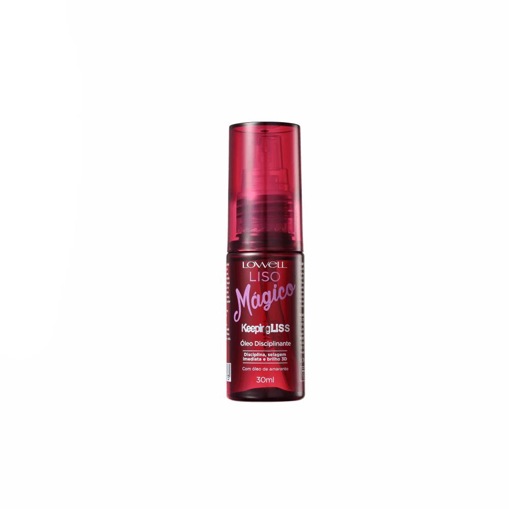 Óleo Capilar Lowell Keeping Liss Liso Mágico 30Ml