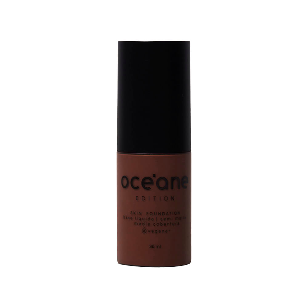 Base Líquida Escura Semi-matte Skin Foundation Océane Edition 35ml Cor 550d