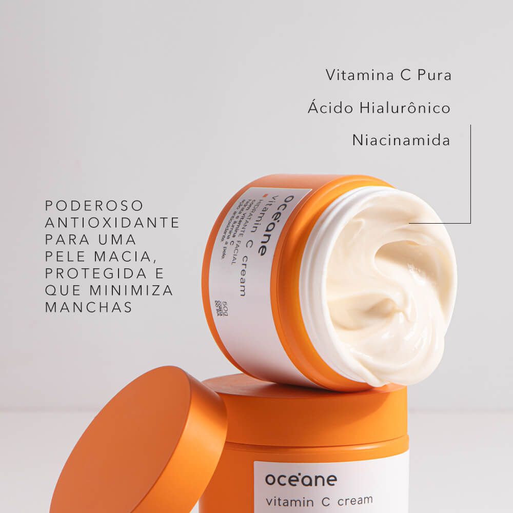 Creme Hidratante Facial com Vitamina C Vitamin C Cream 50g