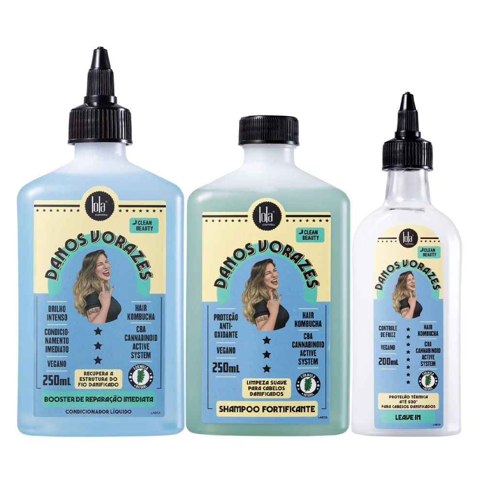 Kit Lola Cosmetics Danos Vorazes 3 Produtos