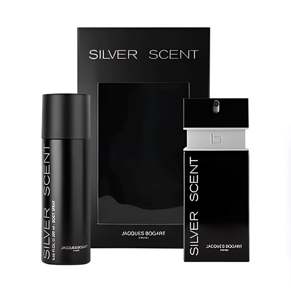 Jacques Bogart Kit Silver Scent Eau De Toilette 100ml + Body Spray 200ml