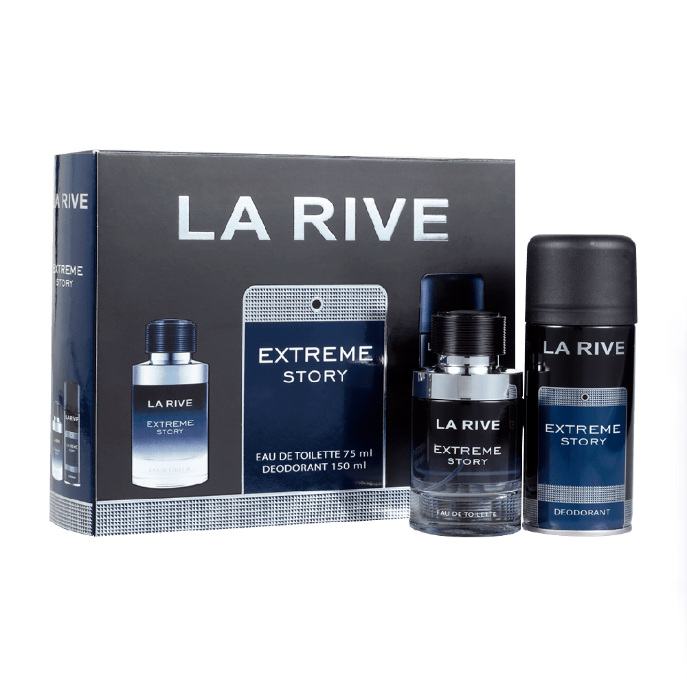 La Rive Kit Extreme Story Eau De Toilette 75ml + Desodorante 150ml