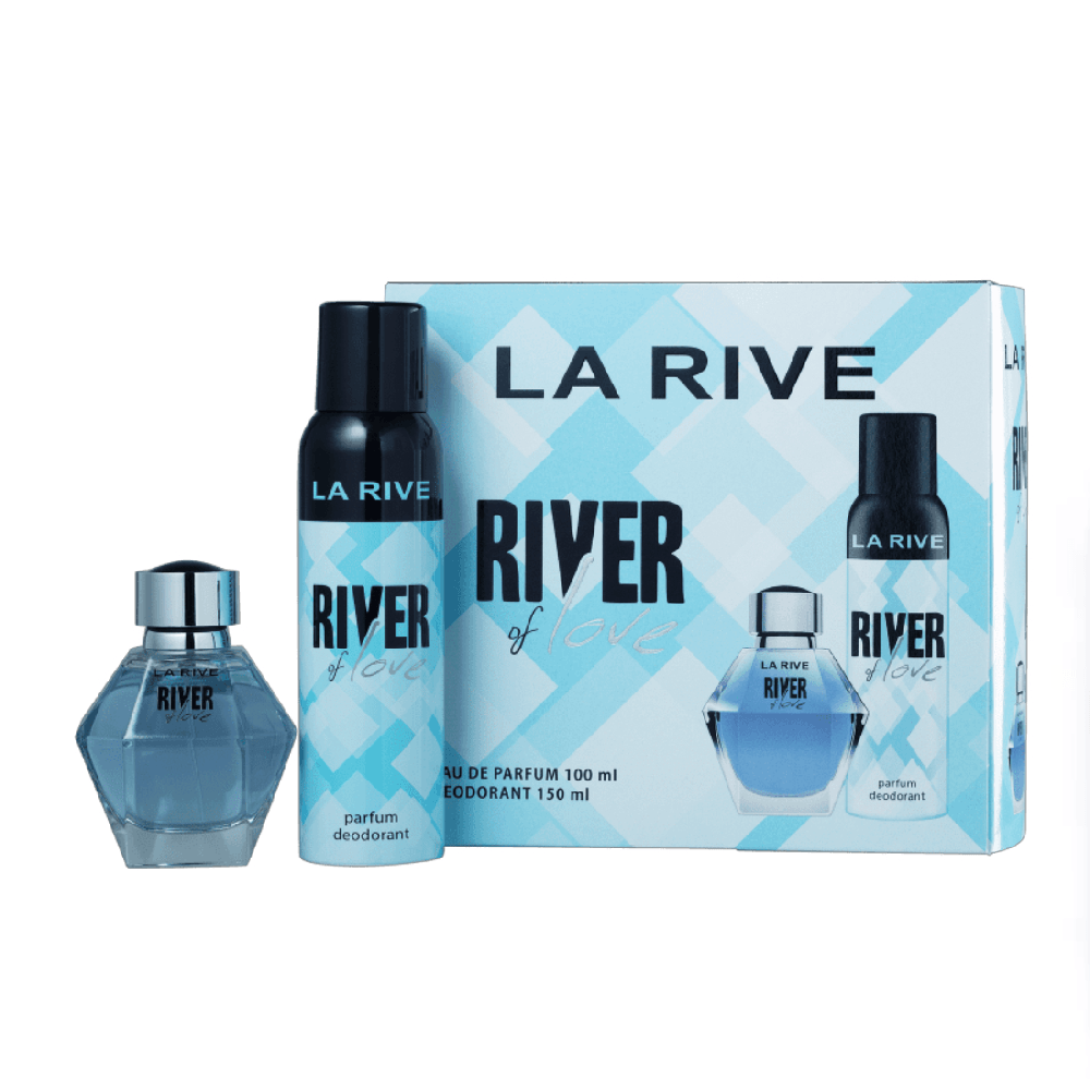 La Rive Kit River Of Love Feminino Eau De Parfum 100ml + Desodorante 150ml