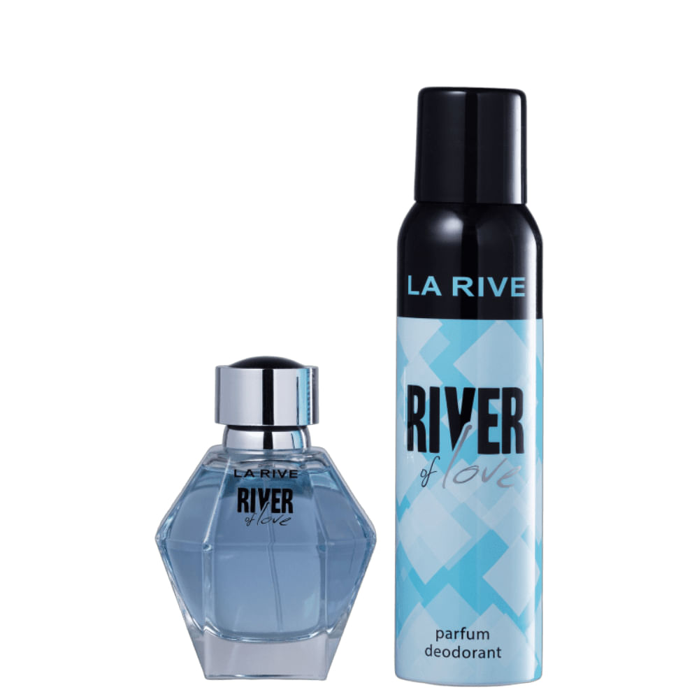 La Rive Kit River of Love Feminino Eau de Parfum 100ml + Desodorante 150ml