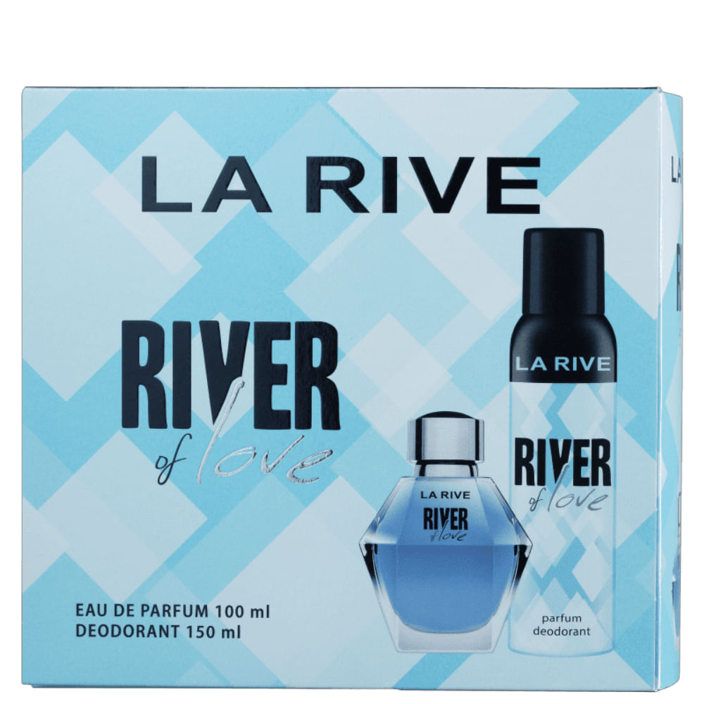 La Rive Kit River of Love Feminino Eau de Parfum 100ml + Desodorante 150ml