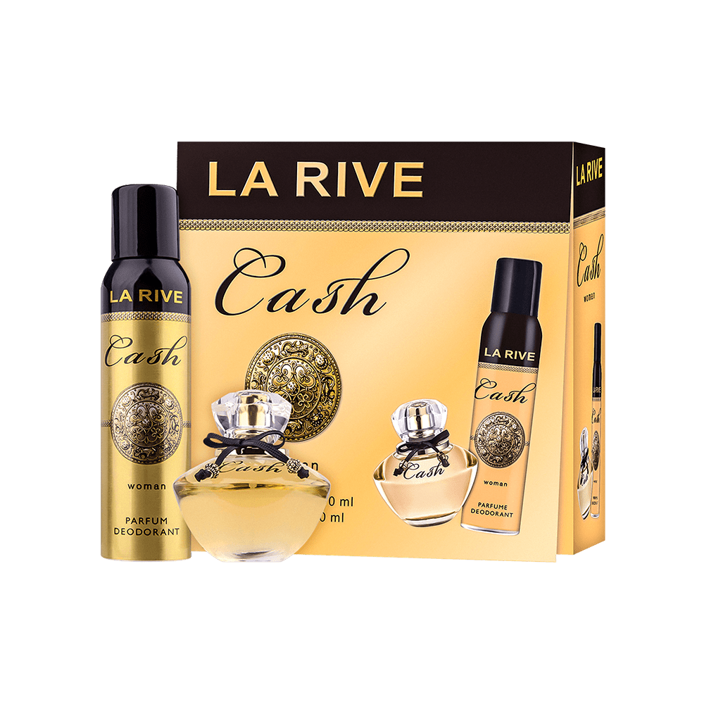 La Rive Kit Cash Woman Feminino Eau de Parfum 90ml + Desodorante 150ml