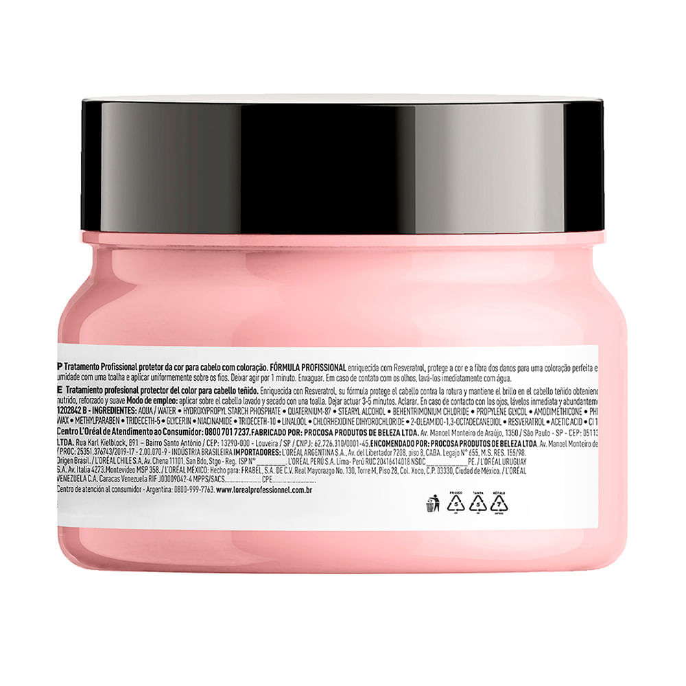 Máscara Capilar L'oréal Profissionnel Serie Expert Vitamino Color 250g