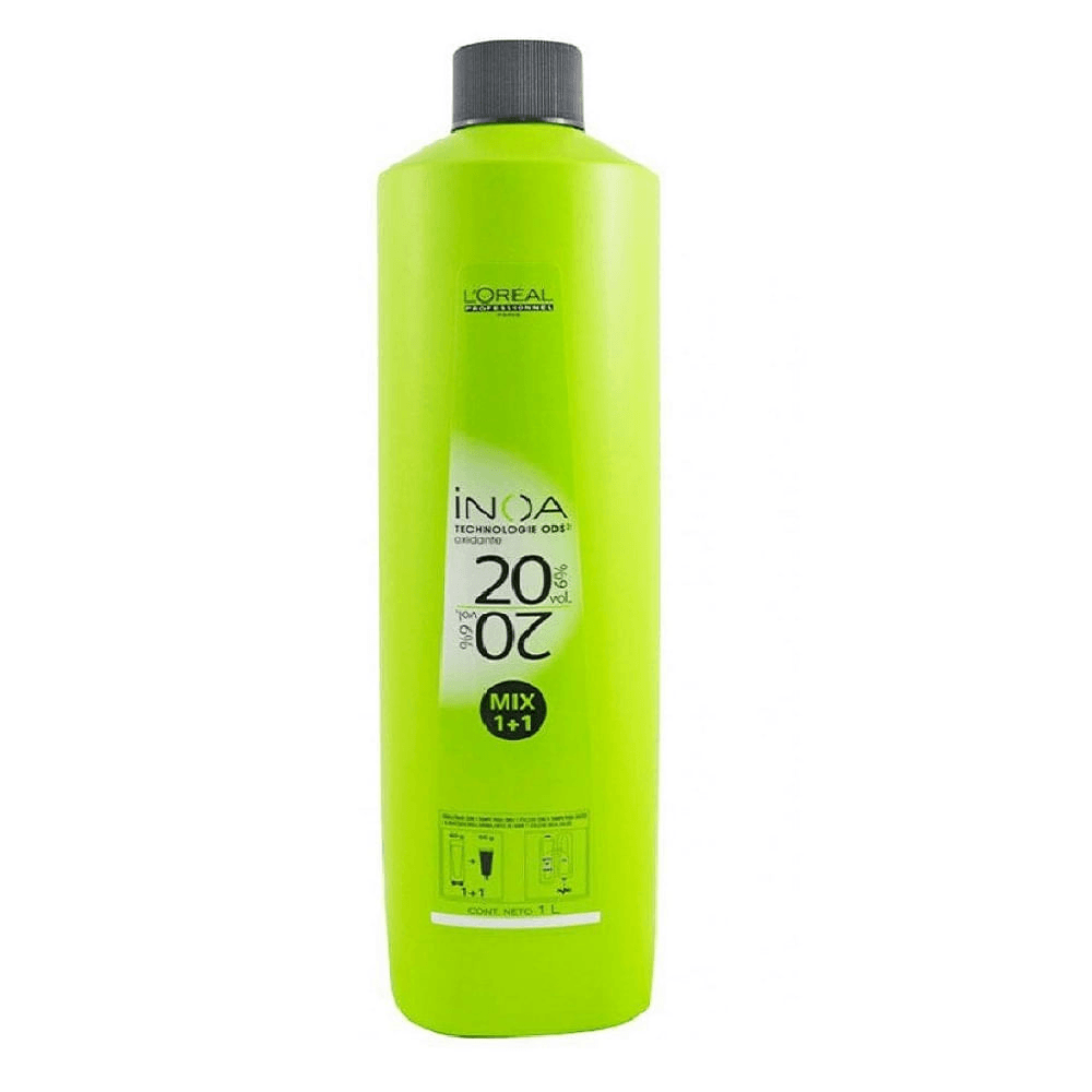 Água Oxigenada L'Oréal Professionnel Inoa 20 Volumes 1L