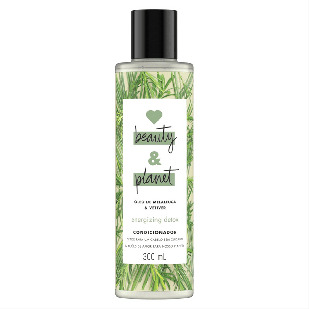 Condicionador Beauty & Planet Óleo de Melaleuca & Vetiver 300ml