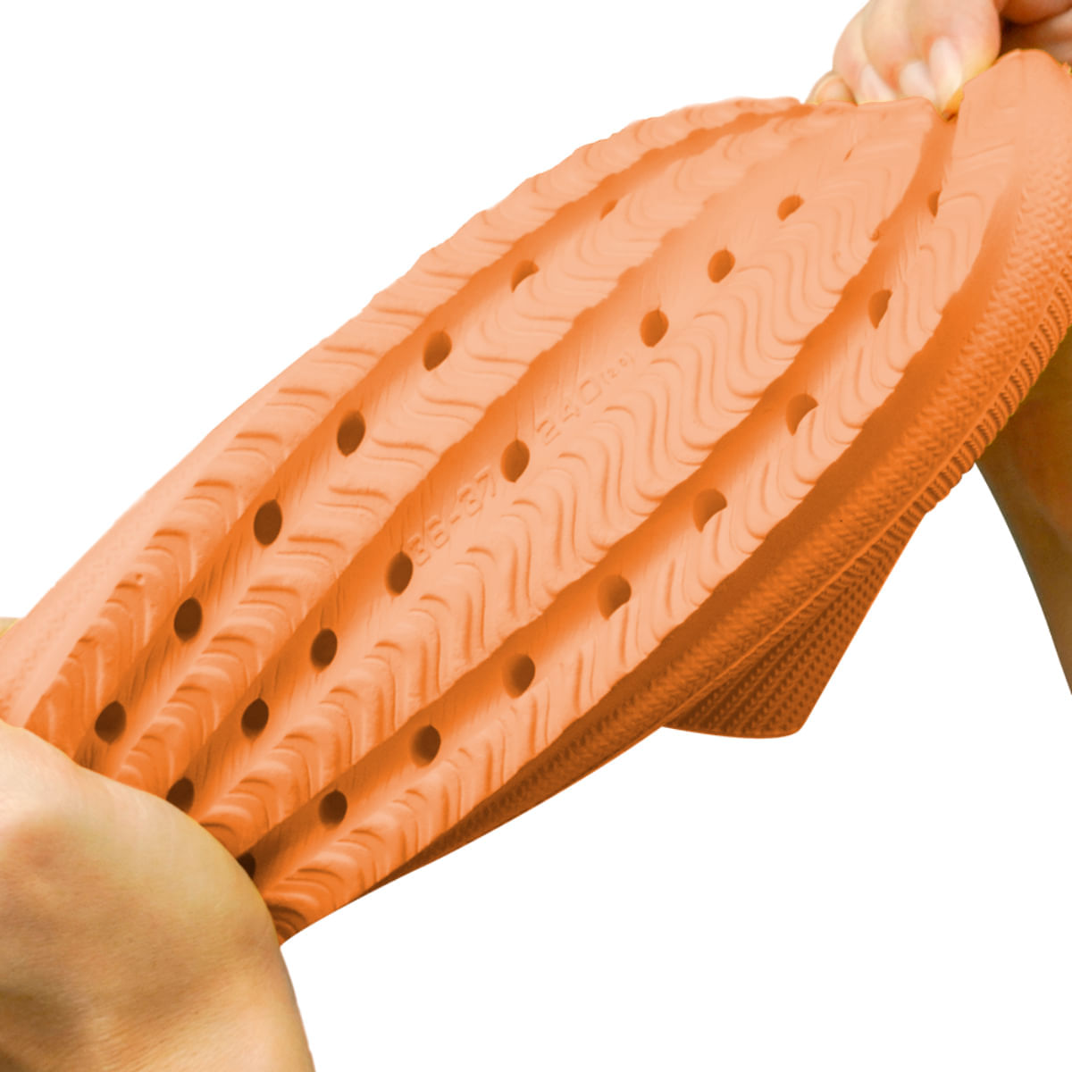 Sandália Ortopédica Fly Feet Nuvem Ortho Pauher - Laranja - 40/41