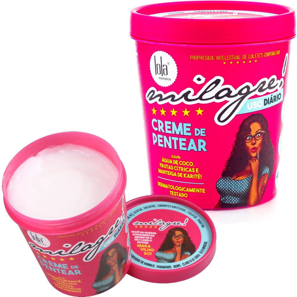 Creme Para Pentear Lola Milagre 450g