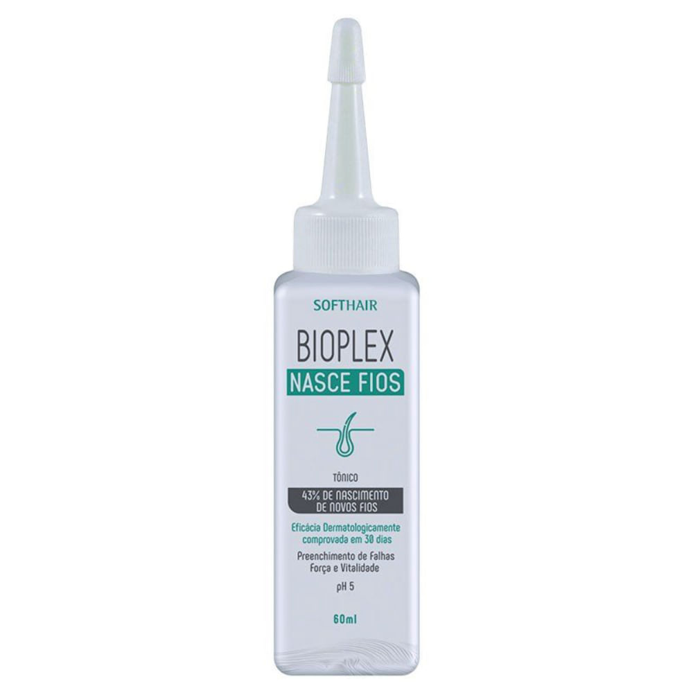 Tônico Capilar Soft Hair Bioplex Nasce Fios 60ml