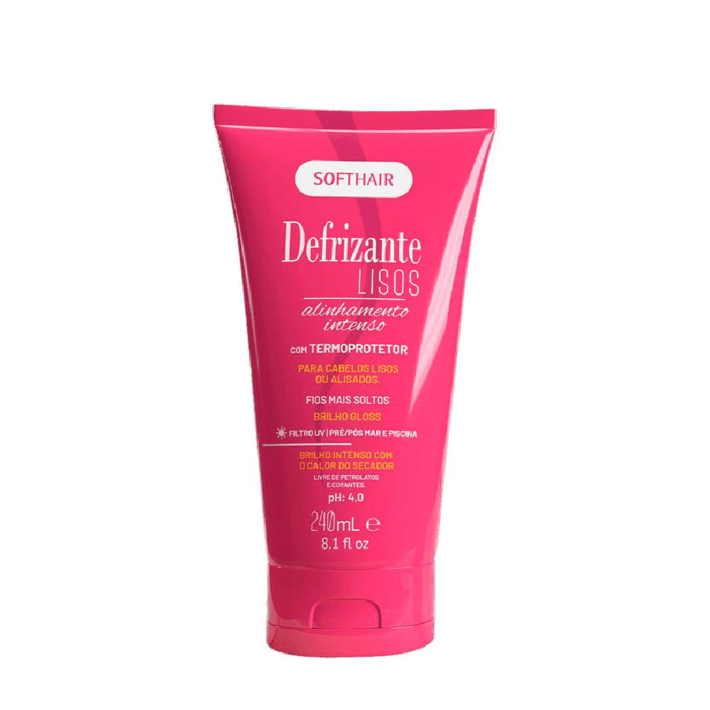 Defrizante Soft Hair Lisos 240ml