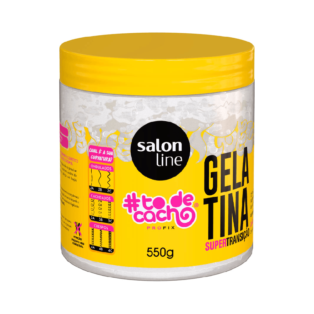 Gelatina Transição Capilar Salon Line To De Cacho 550g