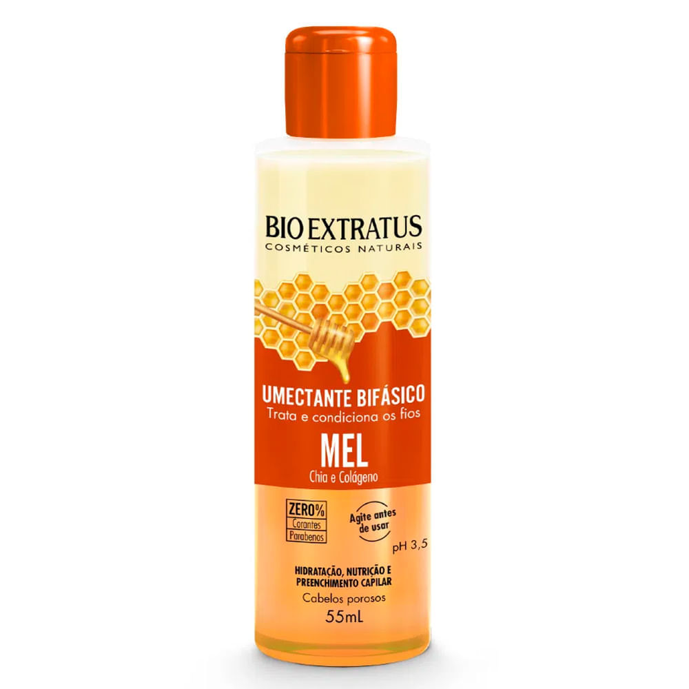 Óleo Bio Extratus Umectante Bifásico Mel 55ml