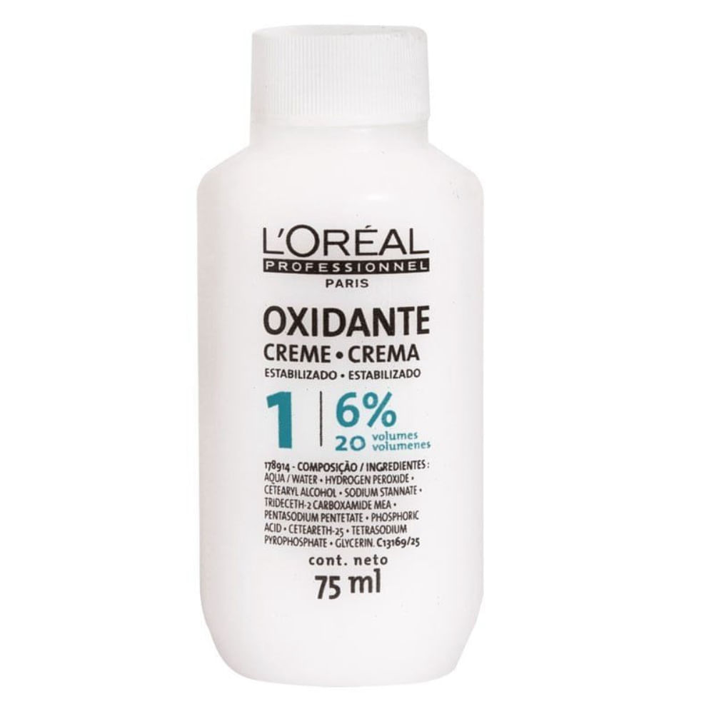 Oxidante Creme L'oréal Professionnel 20volumes 75ml