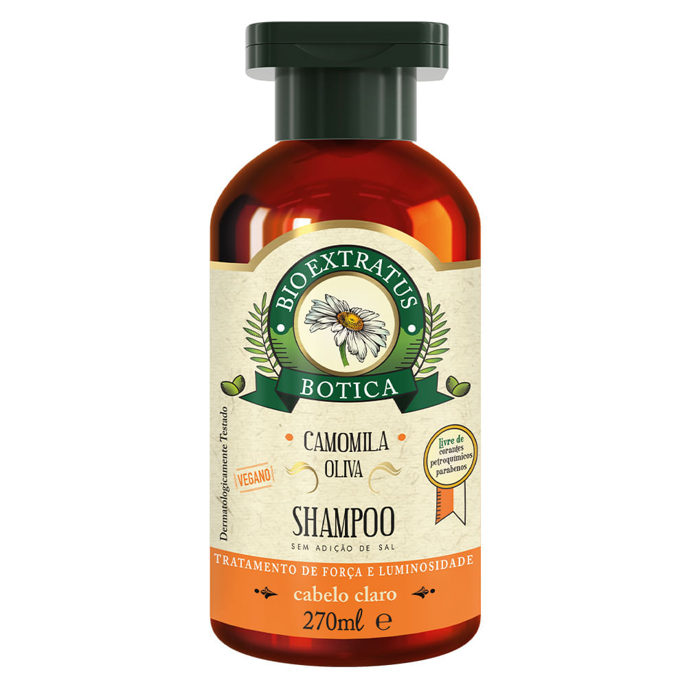 Shampoo Bio Extratus Botica Camomila 270ml