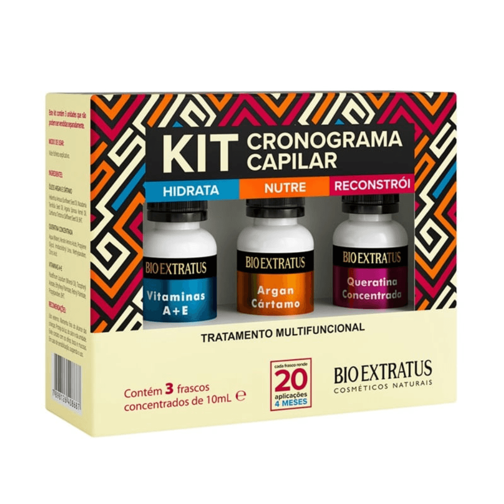 Kit Cronograma Capilar Bio Extratus