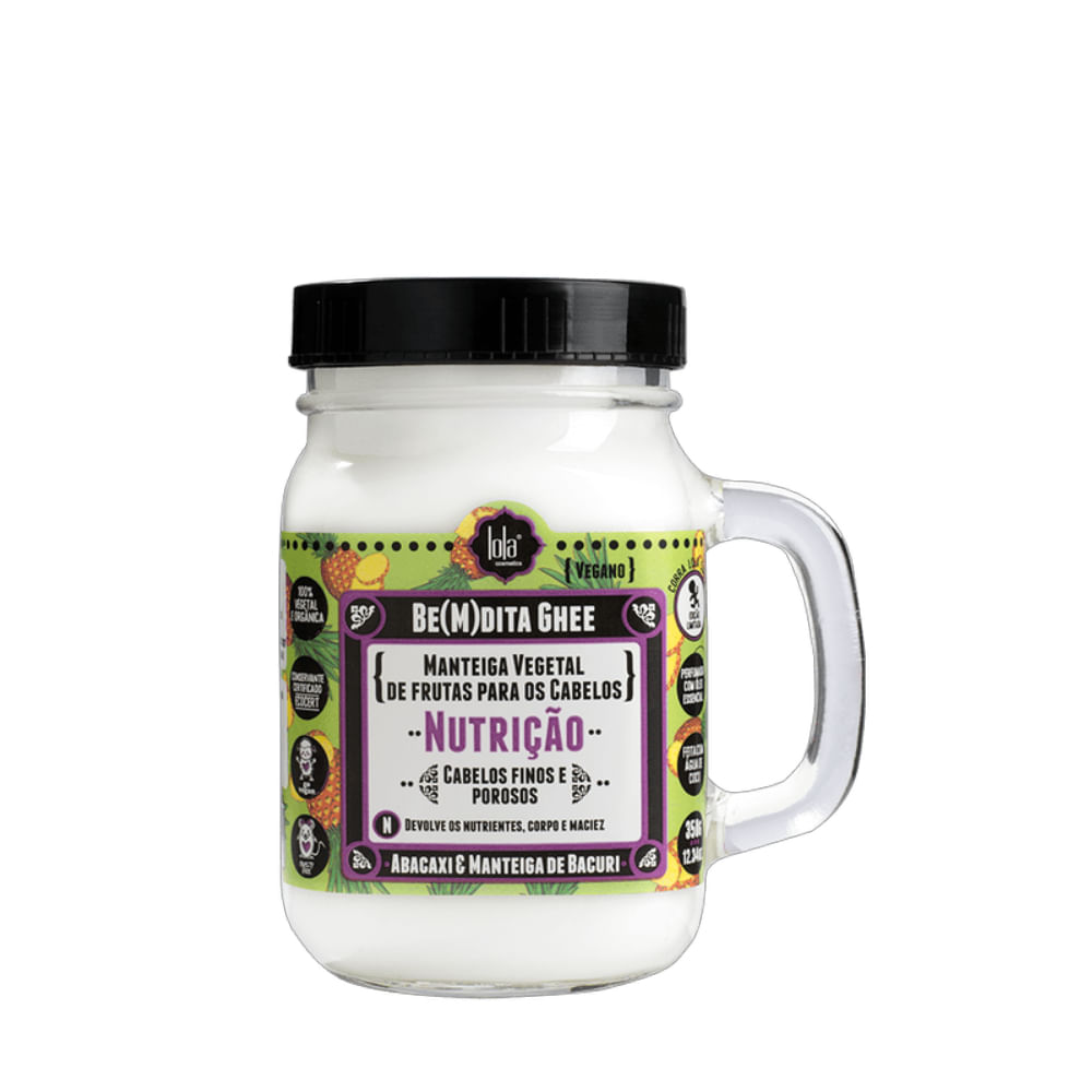 Manteiga Capilar Lola Be(M)dita Ghee Nutrição 350g