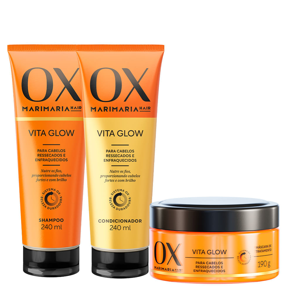 Kit Vita Glow Mari Maria 3 Unidades