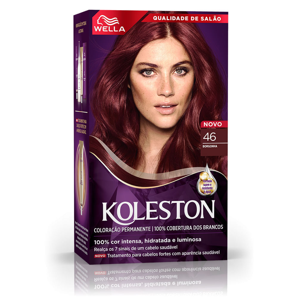 Kit Tintura Koleston Borgonha 46